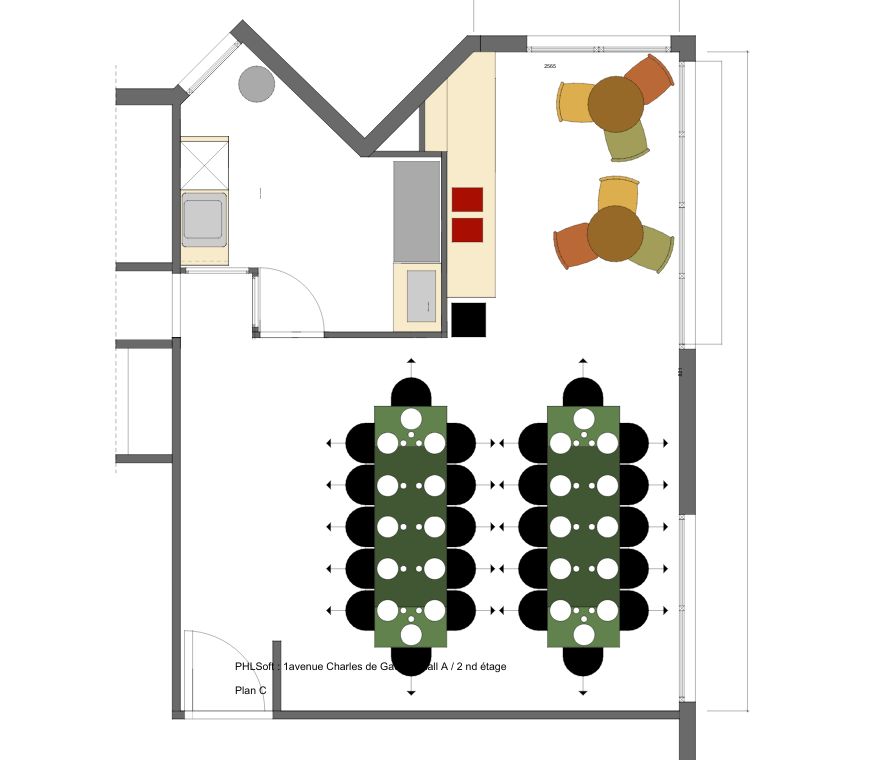 aménagement espace entreprise - Batine