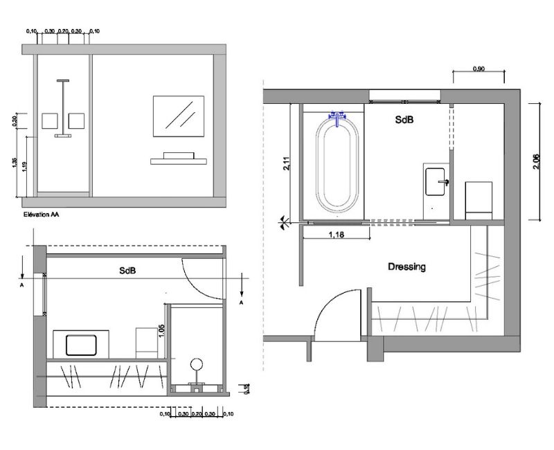 Architecture interieure plans